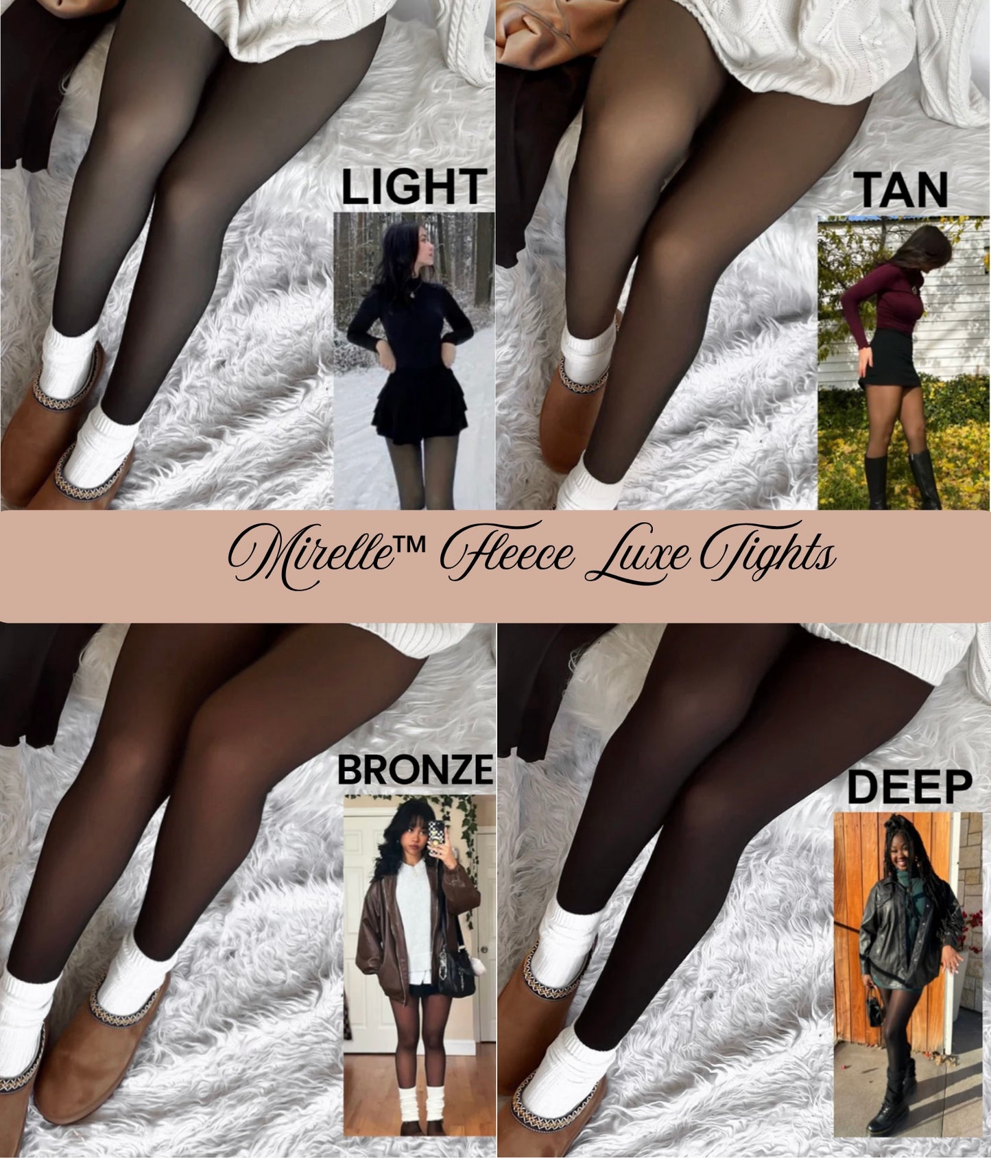 Mirelle™ Fleece Luxe Tights